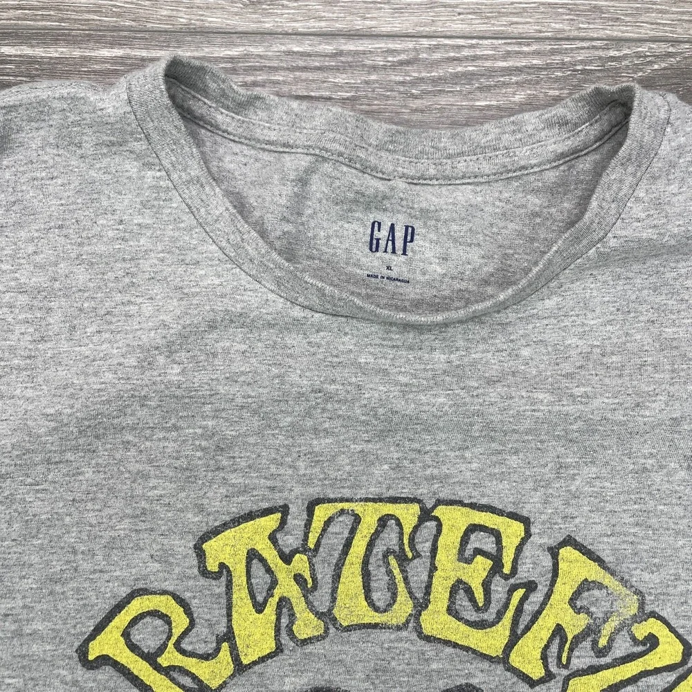 Grateful Dead x Gap T Shirt Mens XL Gray Dancing Bears Deadheads Band Tee Adult